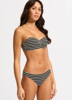 Seafolly Mesh Effect Hipster Bikini Bottom - | Bikinis|Hipster