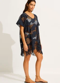 Seafolly Mesh Kaftan - | Kaftans & Cover Ups