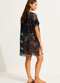 Seafolly Mesh Kaftan - | Kaftans & Cover Ups