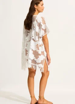 Seafolly Mesh Kaftan - | Kaftans & Cover Ups