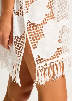 Seafolly Mesh Kaftan - | Kaftans & Cover Ups