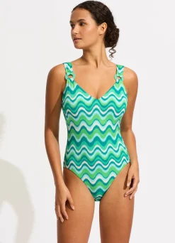 Seafolly Neue Wave DD One Piece - | Fuller Cup Swim|DD/E Swimwear