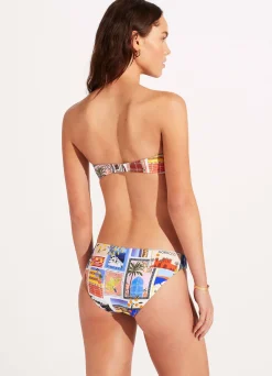 Seafolly On Vacation Bustier Bandeau Bikini Top - | Bandeau|Bandeau