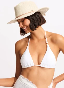 Seafolly Packable Coyote Hat - | Beach Hats