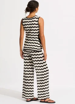 Seafolly Relaxed Leg Knit Pant - | Pants & Shorts
