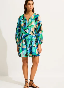 Seafolly Rio Cover Up - | Kaftans & Cover Ups