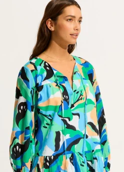 Seafolly Rio Cover Up - | Kaftans & Cover Ups