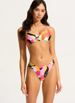 Seafolly Rio High Leg Bikini Bottom - | Bikinis|High Cut