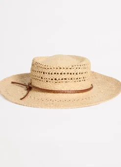 Seafolly Savona Boater Hat - | Beach Hats