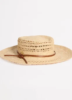 Seafolly Savona Boater Hat - | Beach Hats