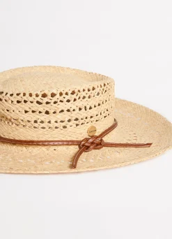 Seafolly Savona Boater Hat - | Beach Hats
