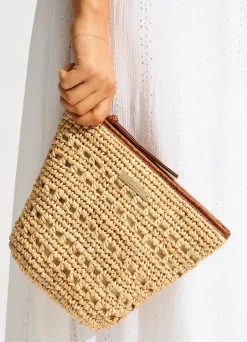 Seafolly Savona Pouch Bag - | Beach Bags
