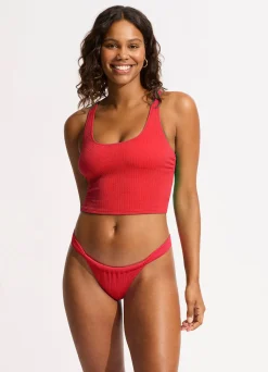 Seafolly Sea Dive Action Back Tank Bikini Top - | Tankinis|Tankini