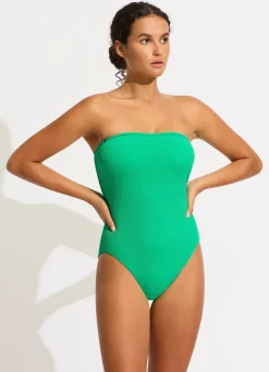 Seafolly Sea Dive DD Bandeau One Piece - | Bandeau|Bandeau