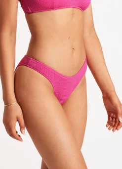 Seafolly Sea Dive High Cut Pant - | High Cut|High Cut
