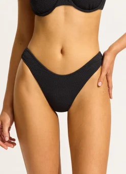 Seafolly Sea Dive High Cut Rio Bikini Bottom - | Bikinis|High Cut