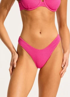 Seafolly Sea Dive High Cut Rio Bikini Bottom - | Bikinis|High Cut