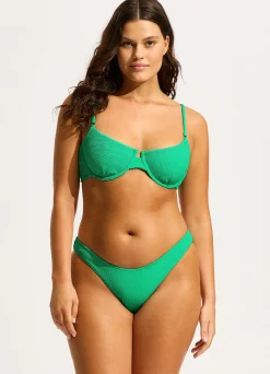Seafolly Sea Dive High Cut Rio Bikini Bottom - | Bikinis|High Cut