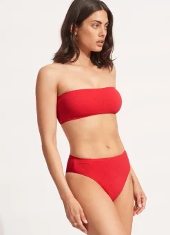 Seafolly Sea Dive High Rise Pant - | High Waisted|High Waisted
