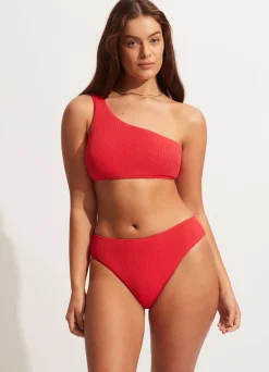Seafolly Sea Dive High Rise Pant - | High Waisted|High Waisted
