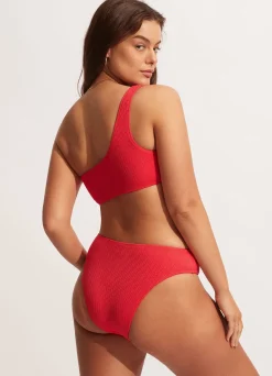 Seafolly Sea Dive High Rise Pant - | High Waisted|High Waisted