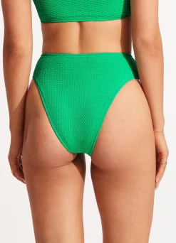 Seafolly Sea Dive High Rise Pant - | High Waisted|High Waisted