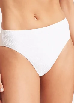 Seafolly Sea Dive High Rise Pant - | High Waisted|High Waisted