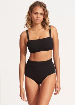 Seafolly Sea Dive High Waisted Pant - | High Waisted|High Waisted