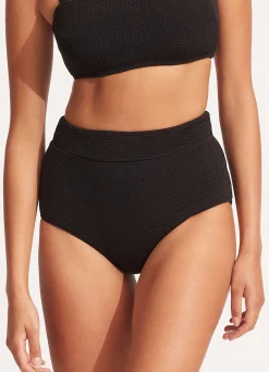 Seafolly Sea Dive High Waisted Pant - | High Waisted|High Waisted