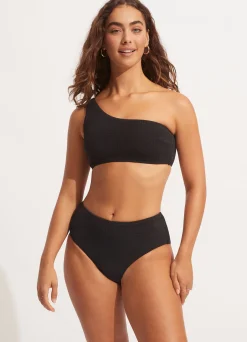Seafolly Sea Dive One Shoulder Top - | Bandeau|Bandeau