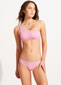 Seafolly Sea Dive One Shoulder Top - | Bandeau|Bandeau