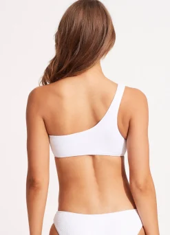 Seafolly Sea Dive One Shoulder Top - | Bandeau|Bandeau