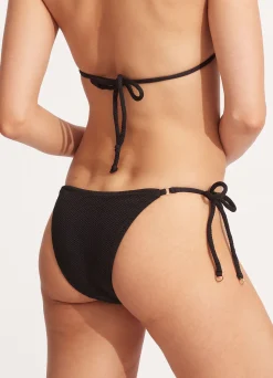 Seafolly Sea Dive Tie Side Rio Pant - | High Cut|High Cut