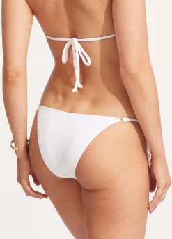 Seafolly Sea Dive Tie Side Rio Pant - | High Cut|High Cut