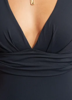 Seafolly Collective Cross Back One Piece - | V Neck|V Neck