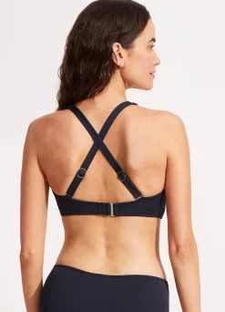Seafolly Collective DD Double Wrap Front Bra - | Fuller Cup Swim|DD/E Swimwear