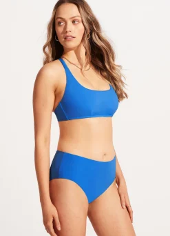 Seafolly Collective DD Scoop Neck Halter Top - | Fuller Cup Swim|DD/E Swimwear