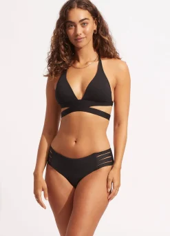 Seafolly Collective Multi Strap Hipster Pant - | Hipster|Hipster