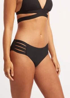 Seafolly Collective Multi Strap Hipster Pant - | Hipster|Hipster