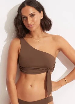 Seafolly Collective One Shoulder Top - | One Shoulder|One Shoulder