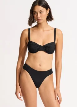 Seafolly Collective Ruched Underwire Bikini Top - | Underwire|Underwire