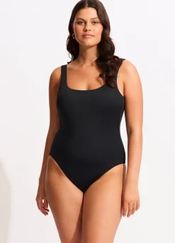 Seafolly Collective Tank One Piece - | Square Neck|Square Neck