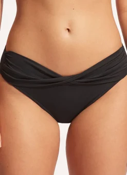 Seafolly Collective Twist Band Hipster - | Hipster|Hipster