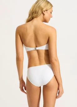 Seafolly Collective Twist Bandeau Bikini Top - | Bikinis|Bandeau