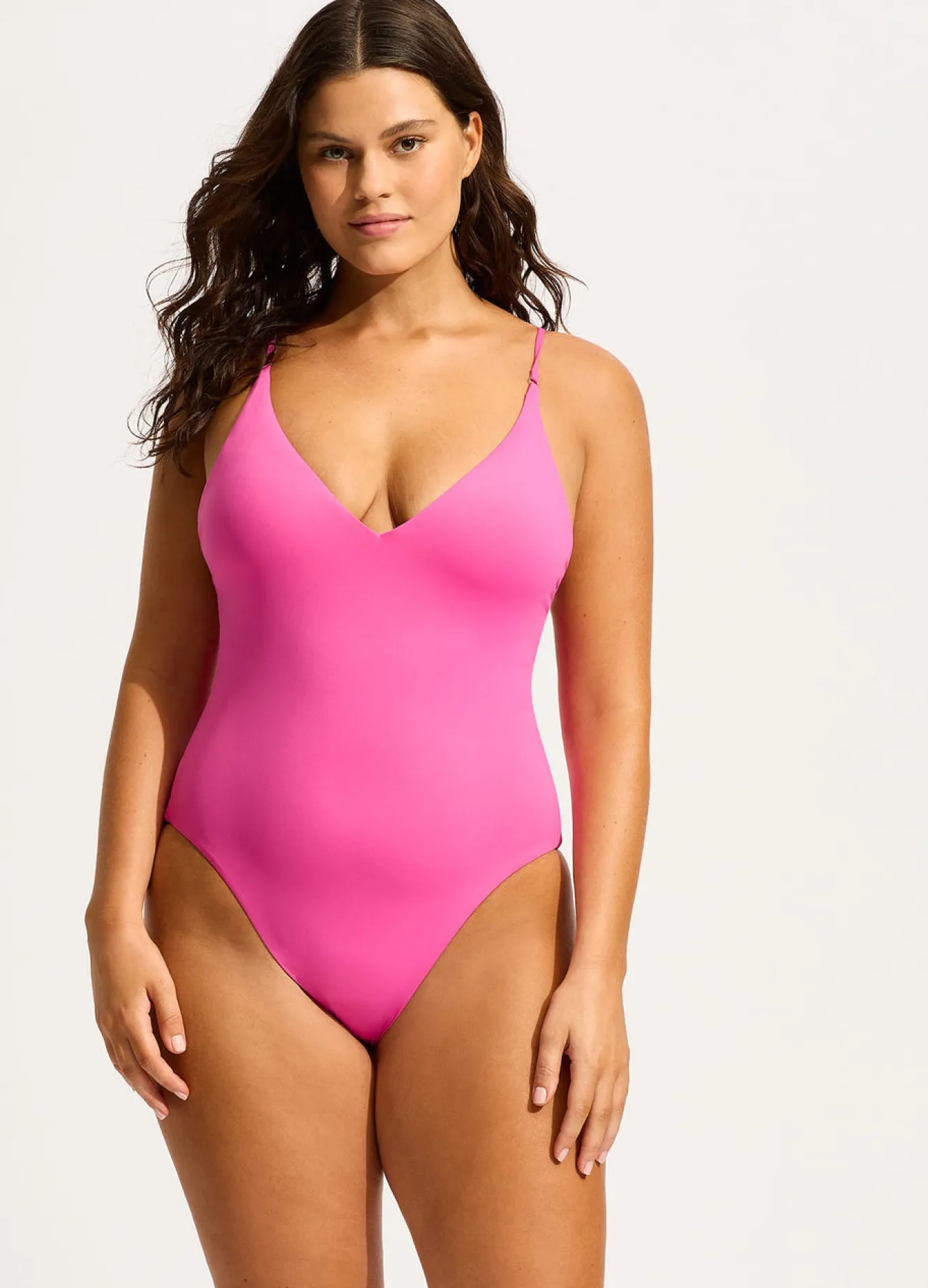 Seafolly Collective V Neck One Piece - | V Neck|V Neck