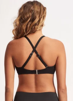 Seafolly Collective Wrap Front F Cup Bra - | Fuller Cup Swim|F Cup Swimwear