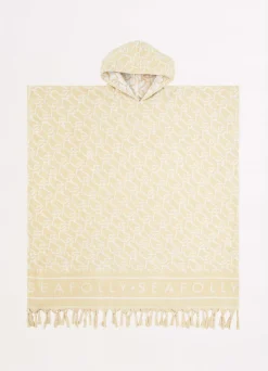 Seafolly SF Monogram Towel Poncho - | Beach Towels