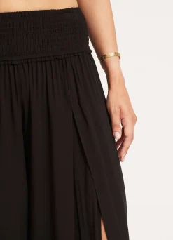 Seafolly Shirred Waist Wrap Pant - | Pants & Shorts