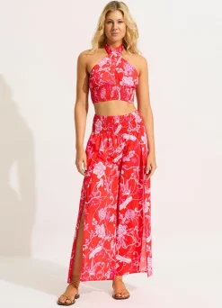 Seafolly Shirring Pant - | Pants & Shorts