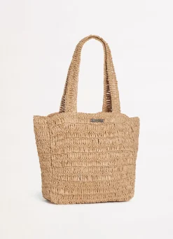 Seafolly Shores Woven Tote Bag - | Beach Bags